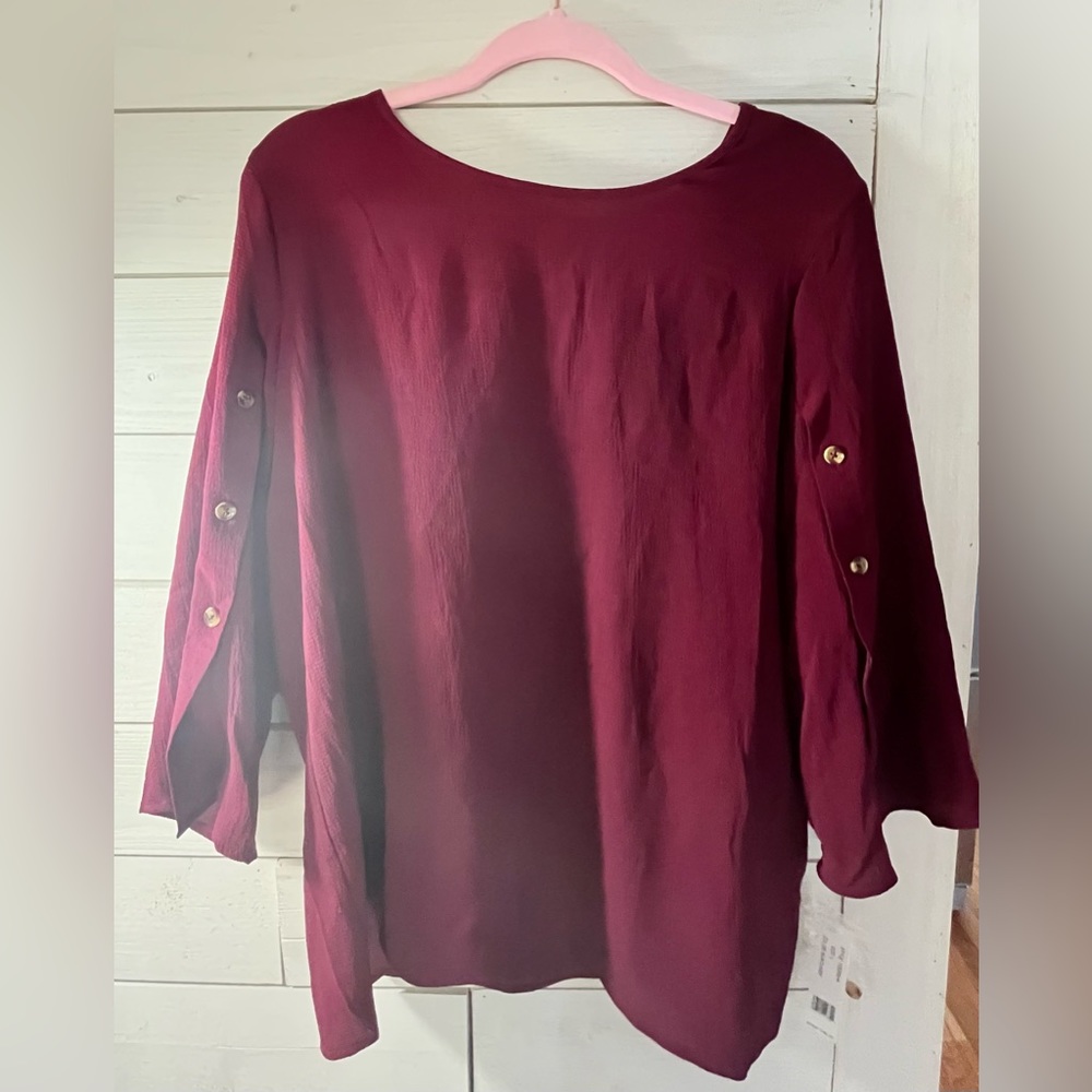 Off Red blouse-shirt